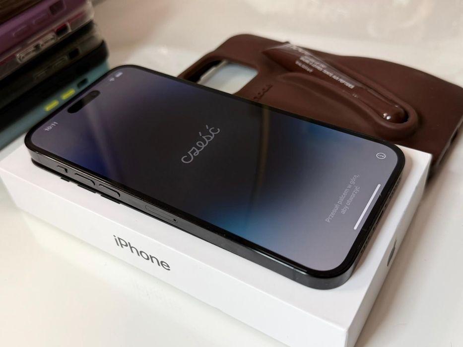 iPhone 14 Pro Max - 128GB - Space Black - JAK NOWY.