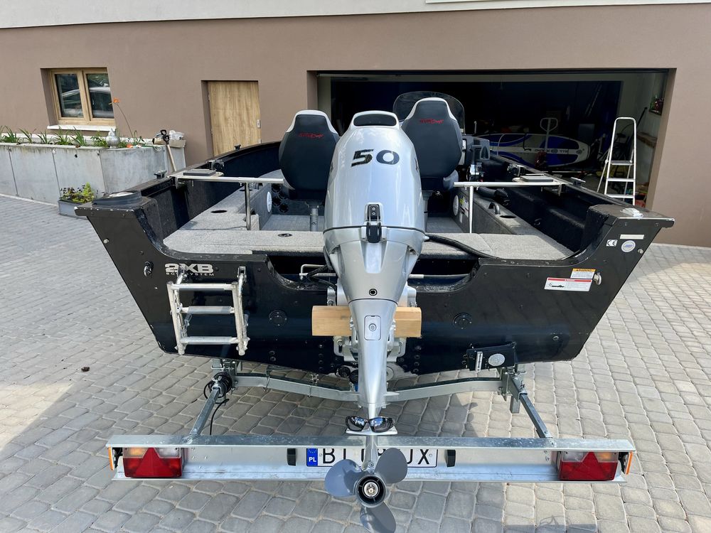 Łódź motorowa Alumacraft Competitor 165 SC silnik Honda 50KM przyczepa