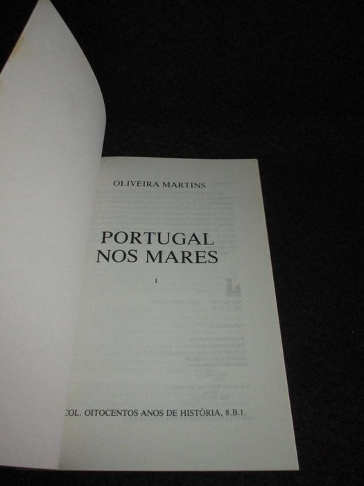 Livros Portugal nos Mares Oliveira Martins 2 Volumes