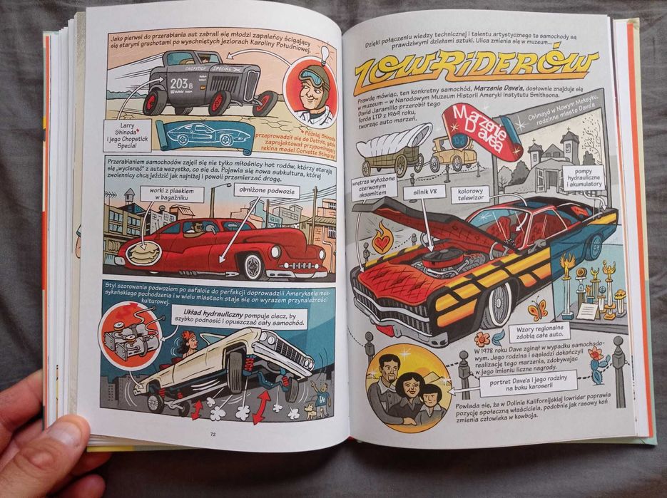 Samochody i ich fascynujące silnik Dan Zettwoch  ALBUM / KOMIKS