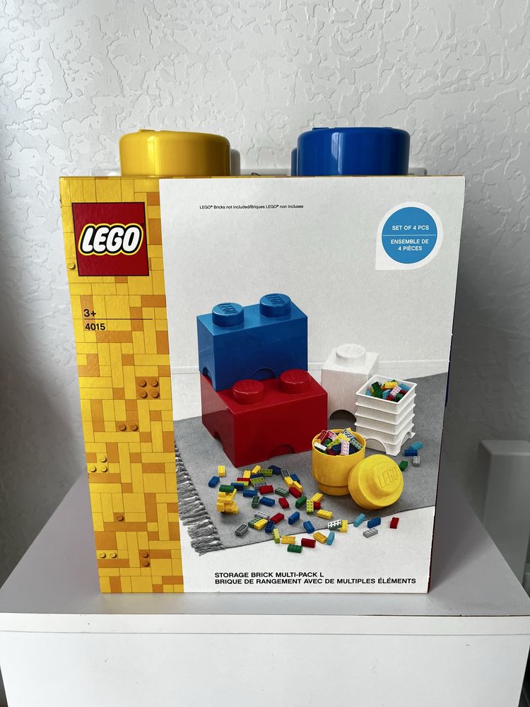 LEGO Storage Brick Multi-Pack L (4015) - набір для зберігання, новий