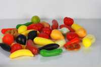 Plastikowe owoce warzywa bułki zabawki dla dzieci 37 sztuk
