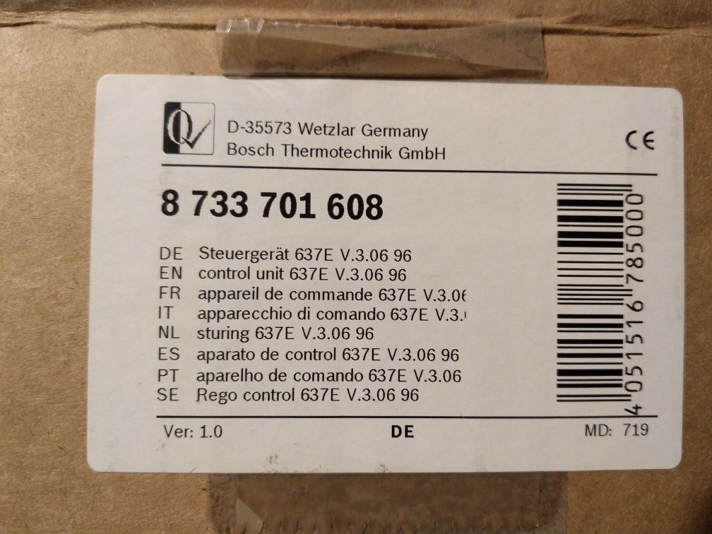 Sterownik Bosch Rego 637E