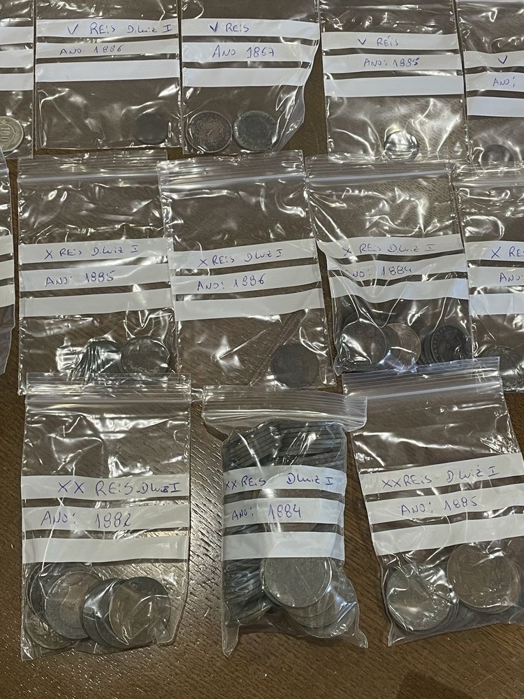 Moedas de Coleção antigas