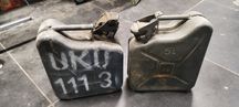 Kanister wojskowy na paliwo 5 litrów demobil