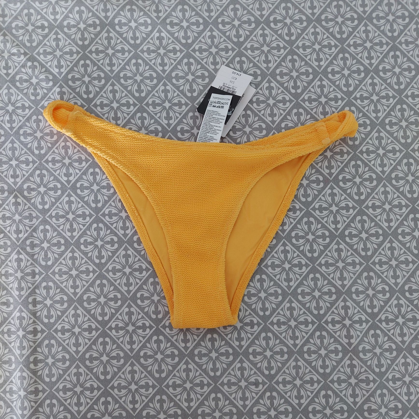 Pomarańczowe majtki bikini 38