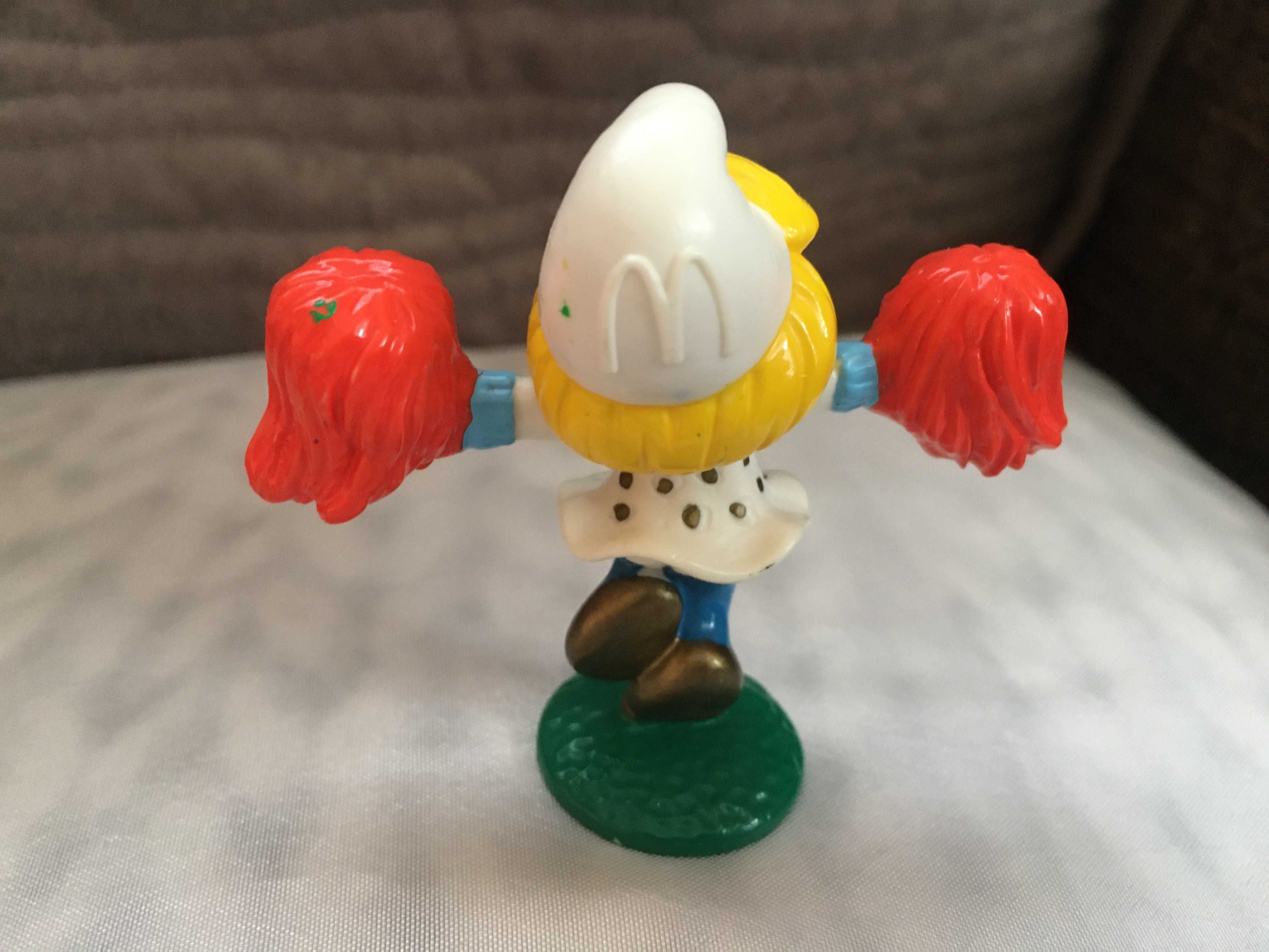 Figurka Smerfy - Smerfetka cheerleaderka z pomponami
