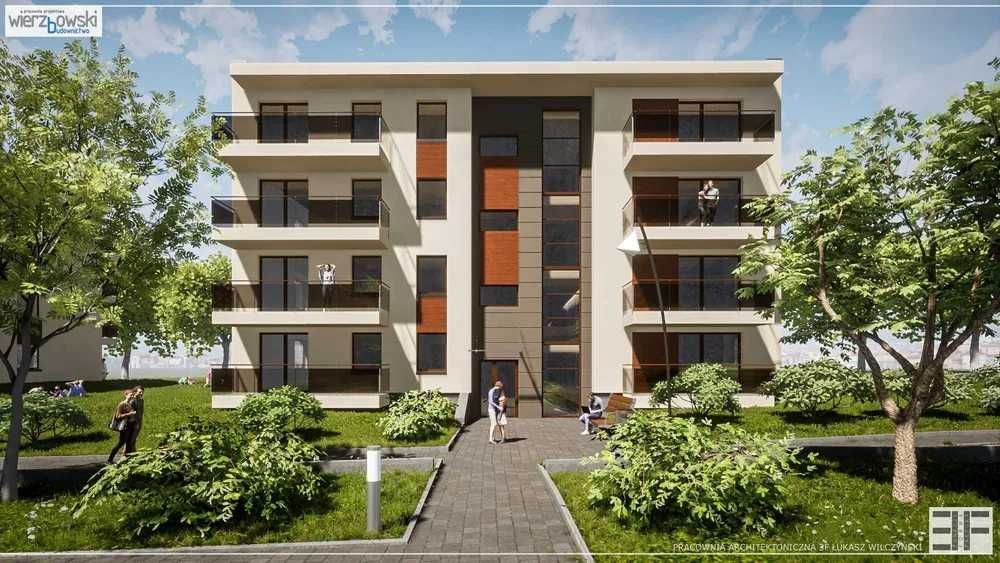 Osiedle Zielone Zacisze Opoczno I 59,89 m2I 3 pokoje I balkon 5,68m2