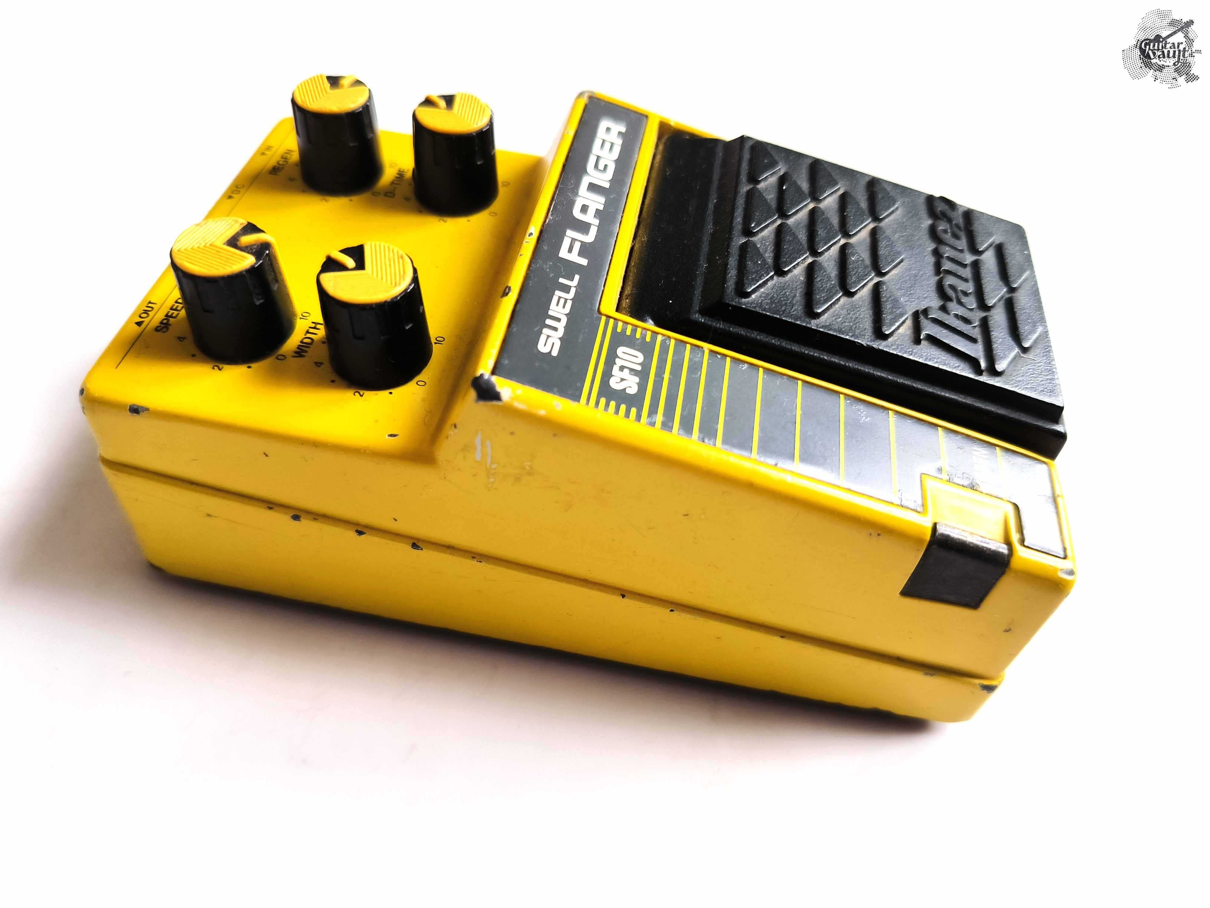 Ibanez Japan SF10 Swell Flanger 1980s - Yellow