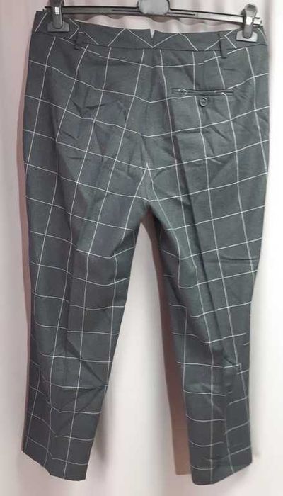 Брюки женские серые, клетка Lacoste