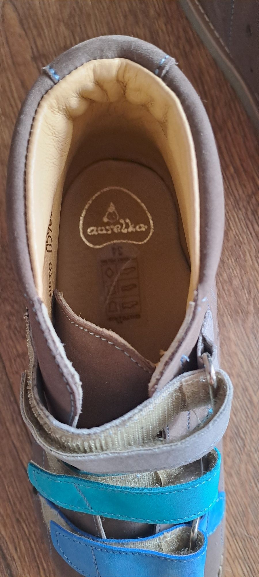Buty sandały Aurelka 34 ze skóry naturalnej