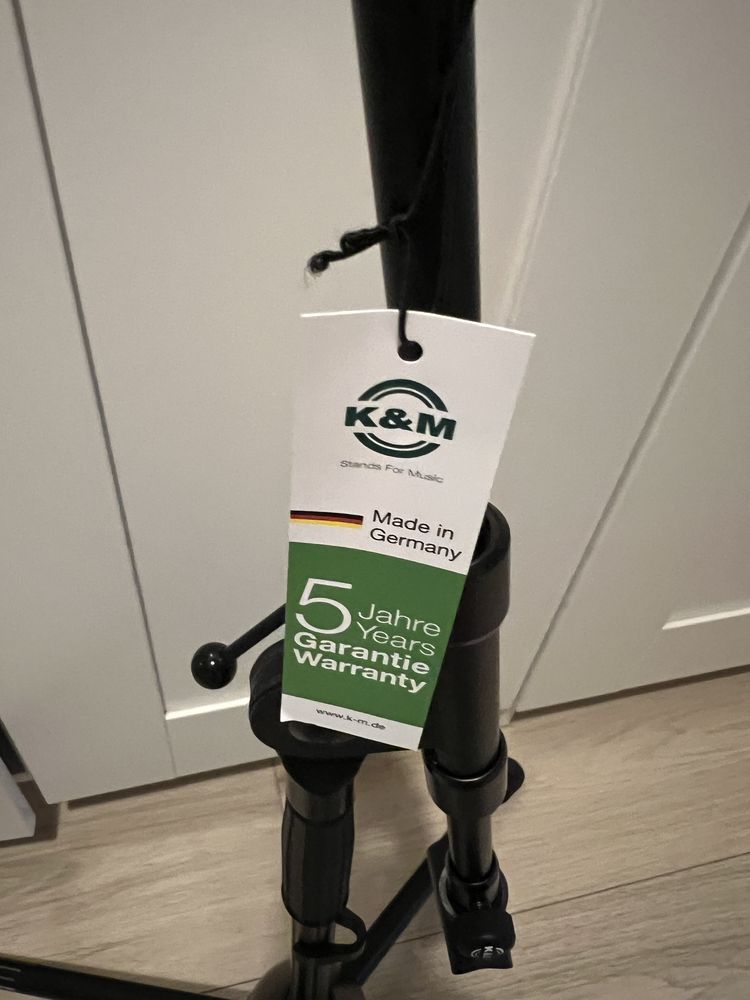 Nowy statyw do mikrofonu made in Germany