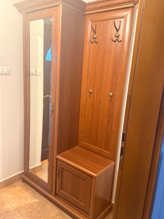 Garderoba do przedpokoju plus panel z wieszakami