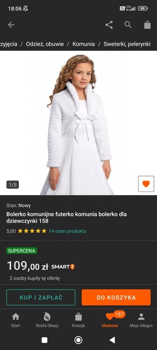 Sukienka komunijna ODBIÓR TYLKO OSOBISTY