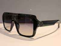 PHILIPP PLEIN czarne męskie nowe okulary przeciwsłoneczne