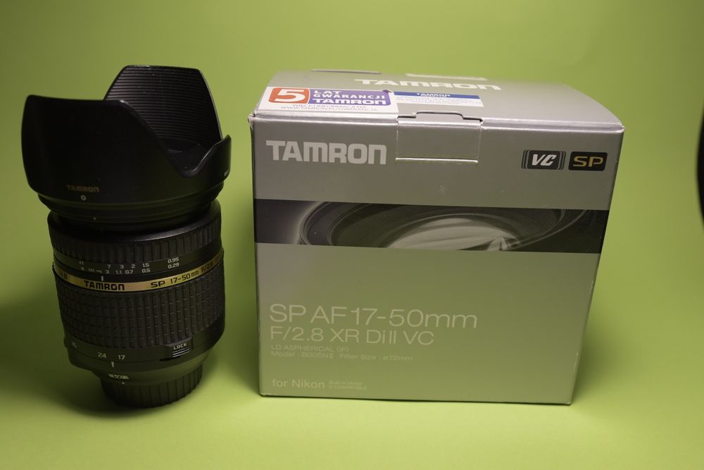 Obiektyw Tamron SP AF17-50mm F/2.8 XR Di II VC mocowanie Nikon F