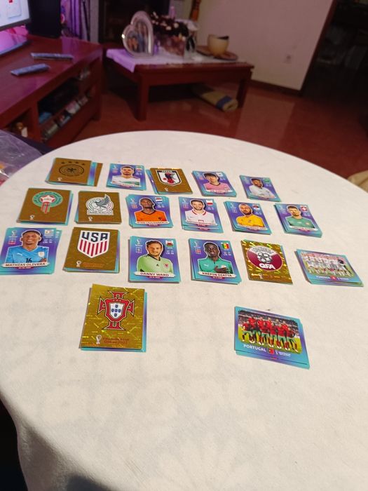 Cromos futebol FIFA world CUP 2022