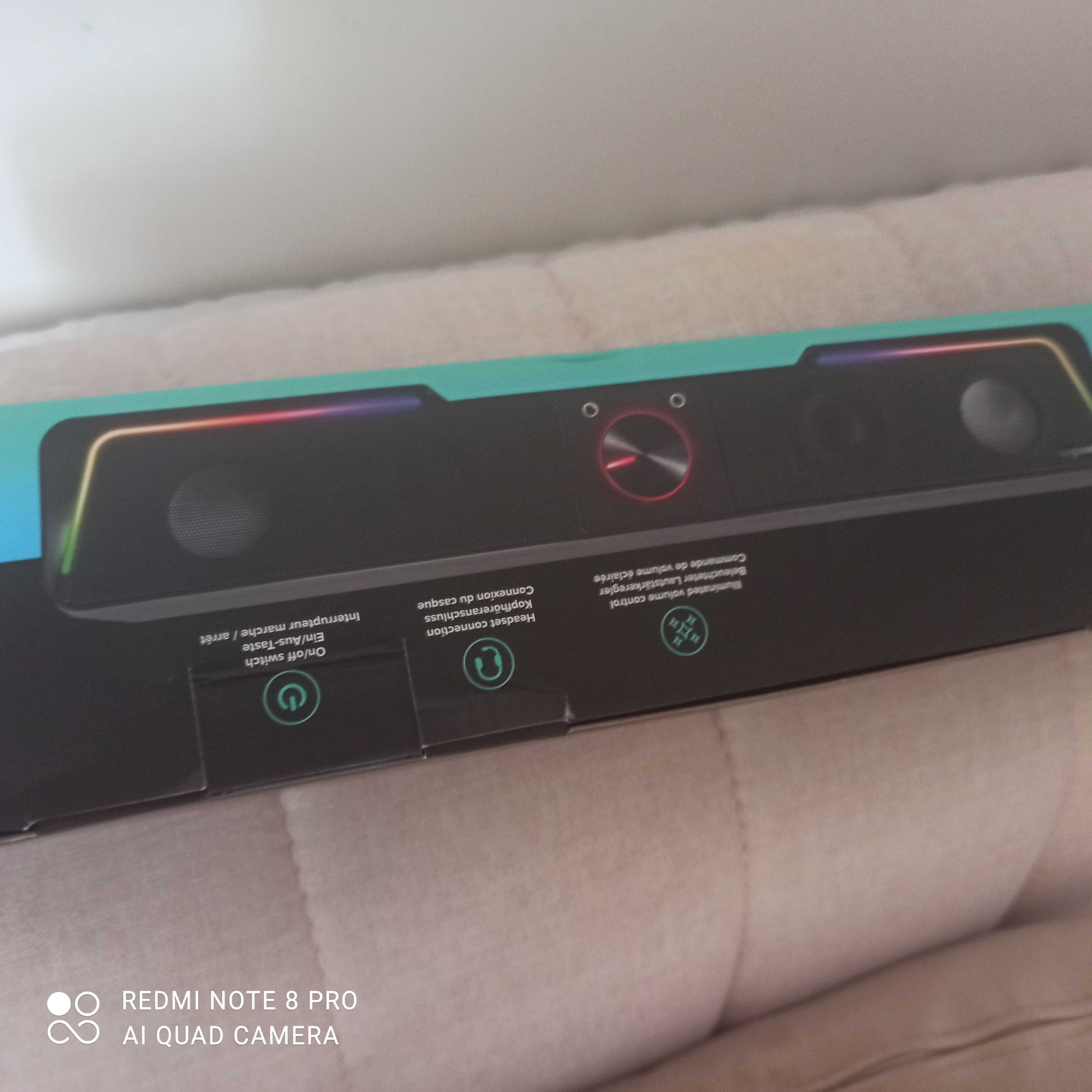 Nowy soundbar + słuchawki