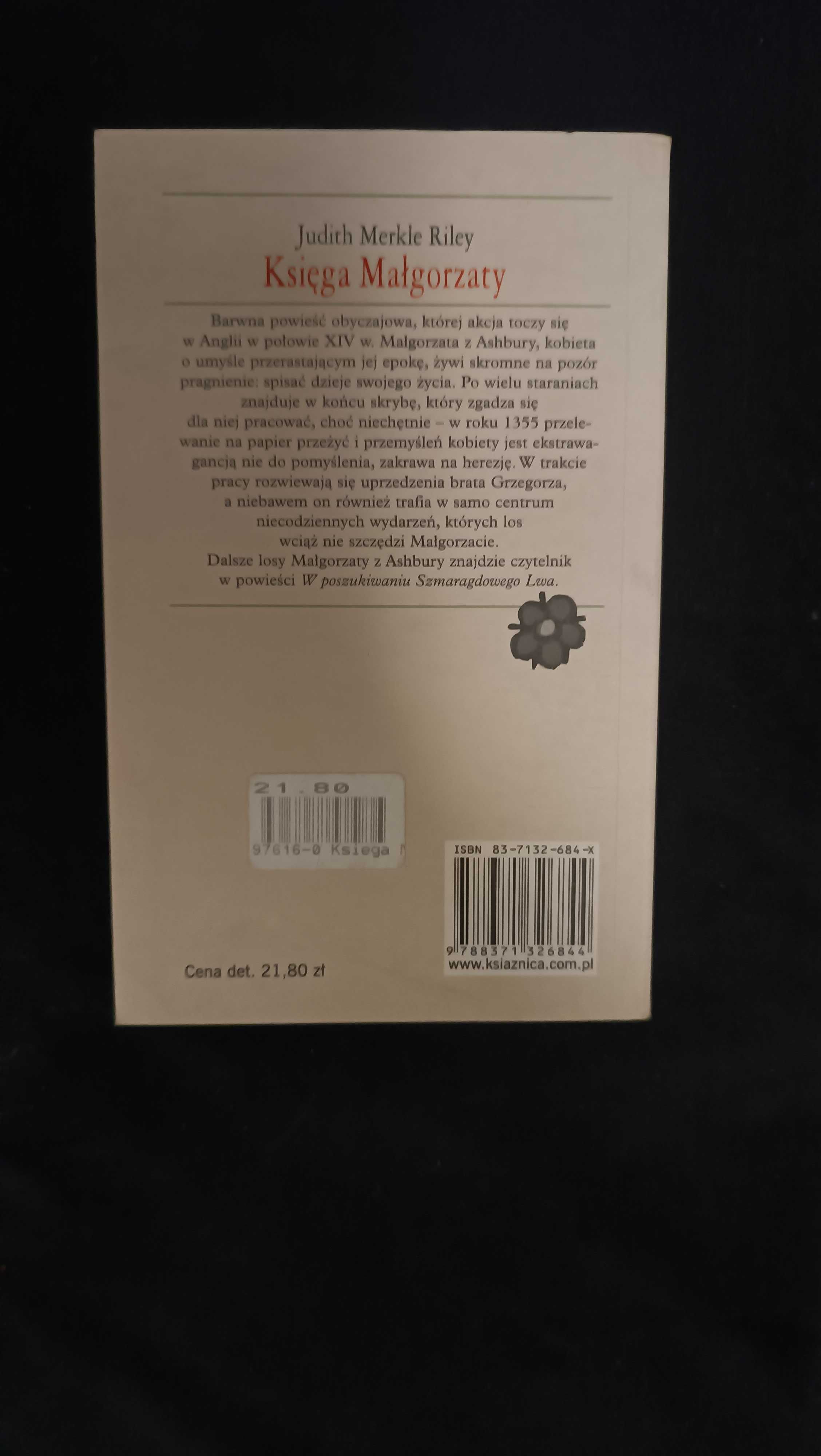 Księga Małgorzaty Judith Merkle Riley