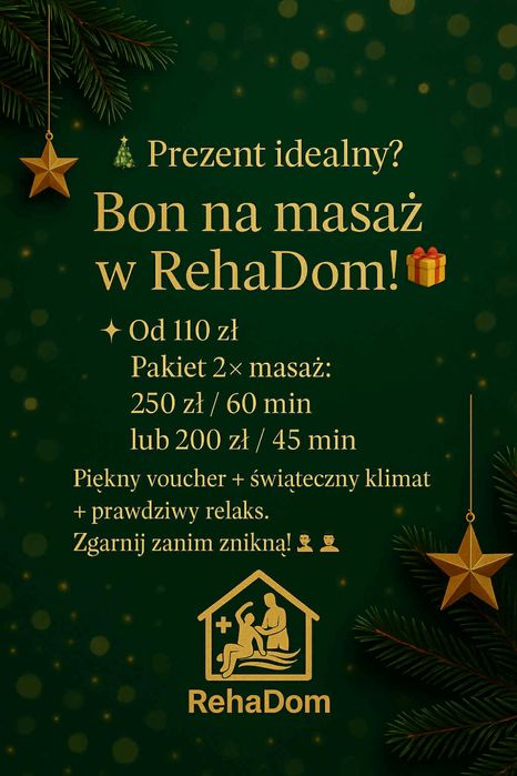 Rehabilitacja, masaż, fizjoterapia – mobilnie i w gabinecie – Radom