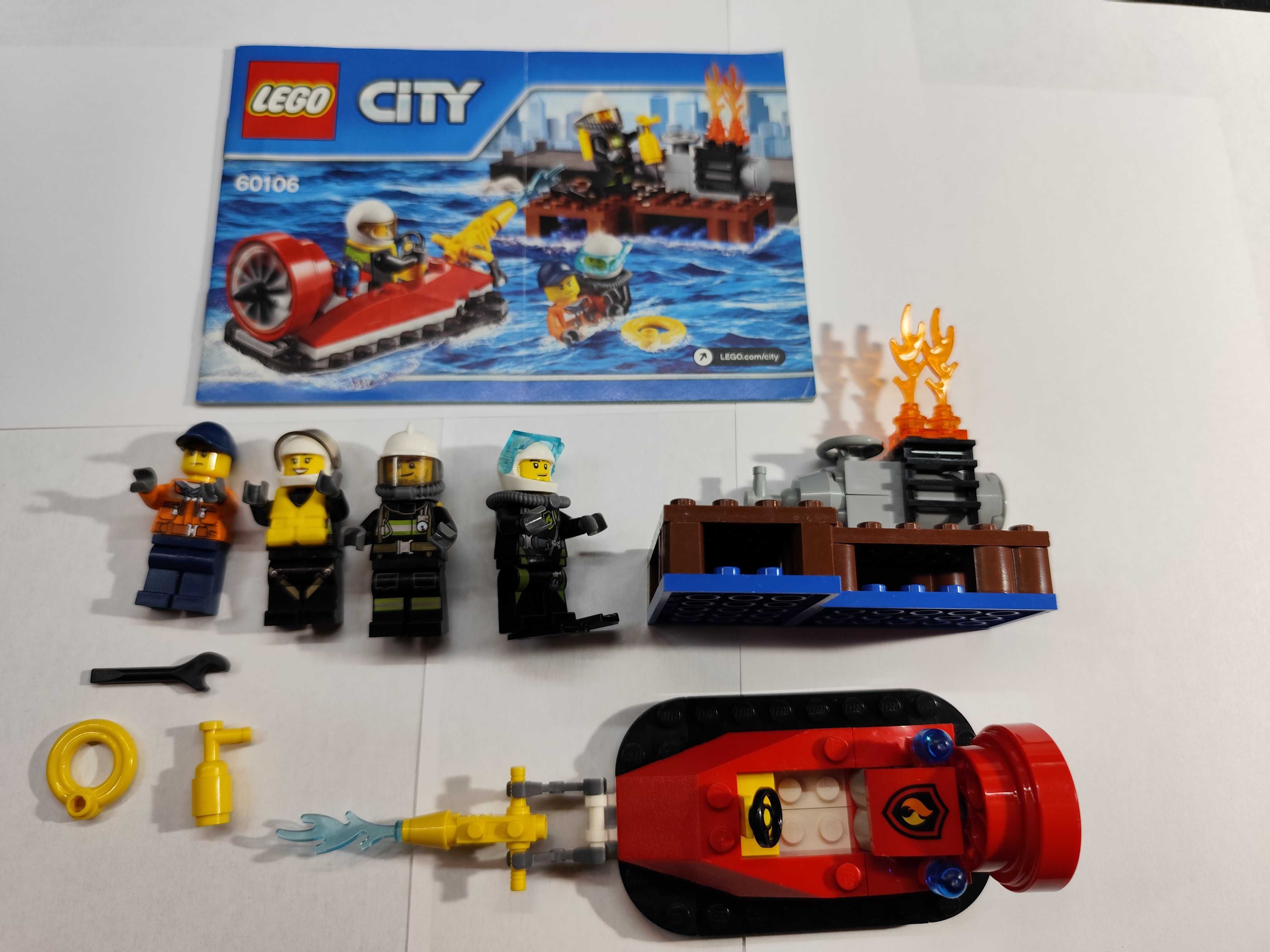 Lego City 60106 Fire Starter Set zestaw startowy straż pożarna