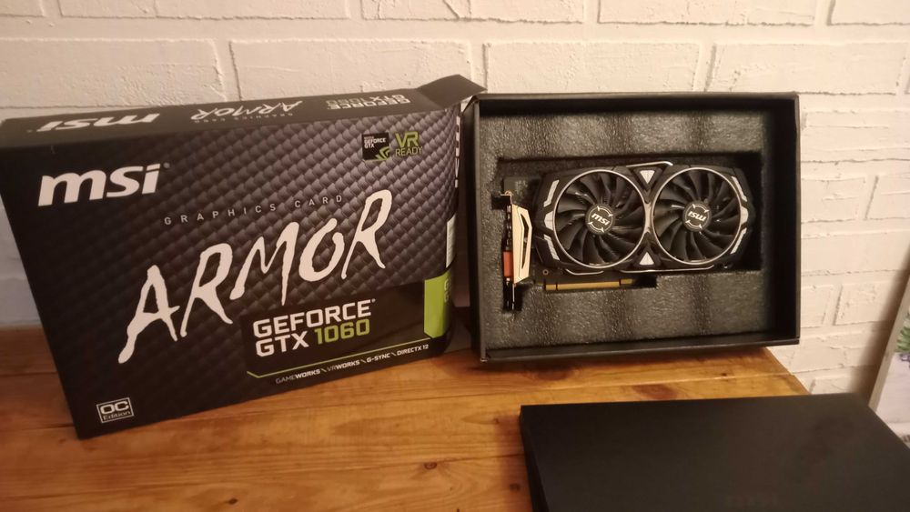 Відеокарта MSI ARMOR GTX1060-3Gb