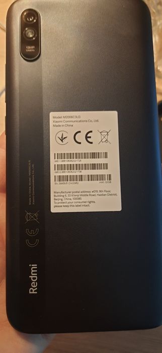 Telefon Redmi 9A używany przez miesiąc