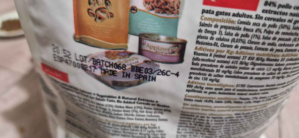 Applaws sucha karma kurczak łosoś 2 kg