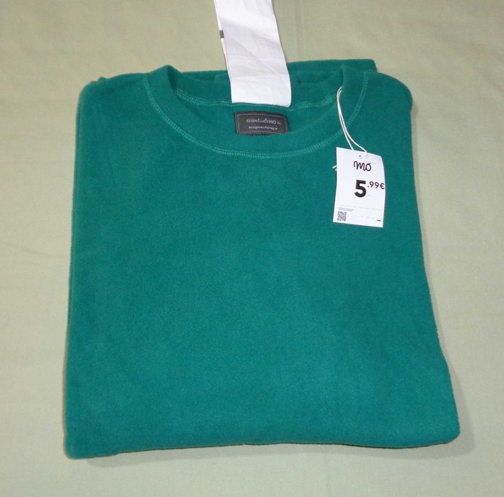 Camisola polar da MO para homem tamanho XL  (Nova com etiqueta)