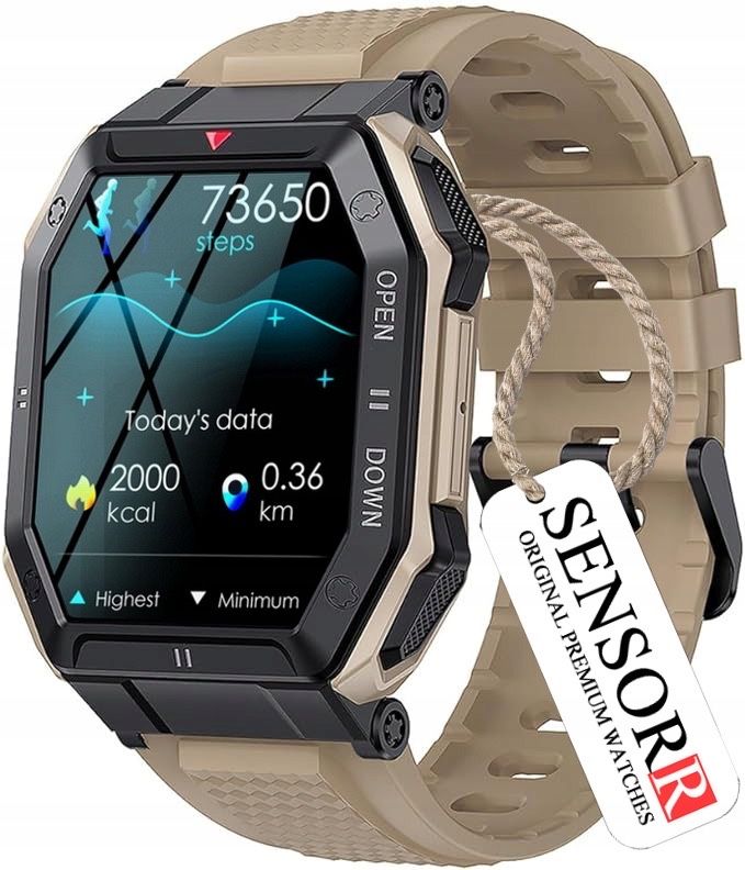 Suuper smartwatch wojskowy