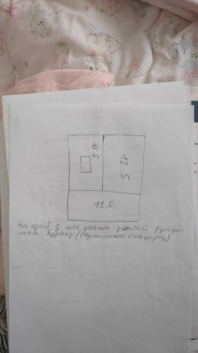 Продам земельну ділянку 37,5 соток під забудову, с. Равське