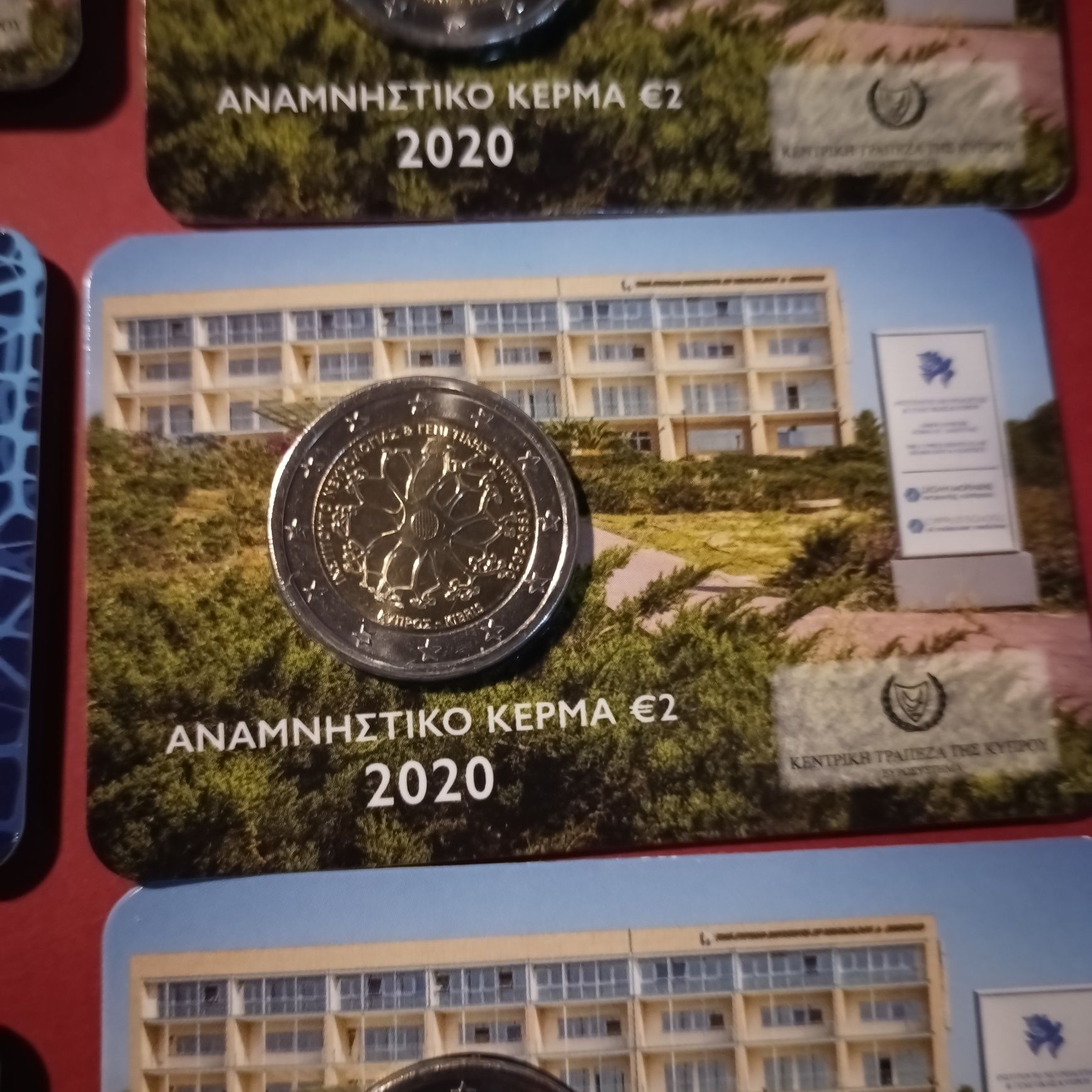 Moeda Coincard Chipre 2020