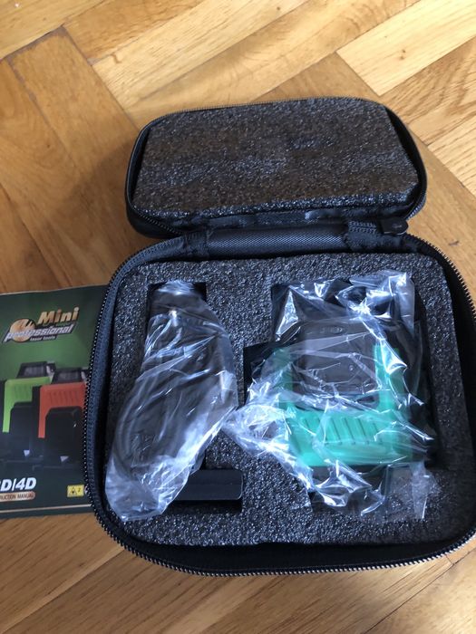 Zielony laser krzyżowy 360 4D poziomica laserowa 16 linii