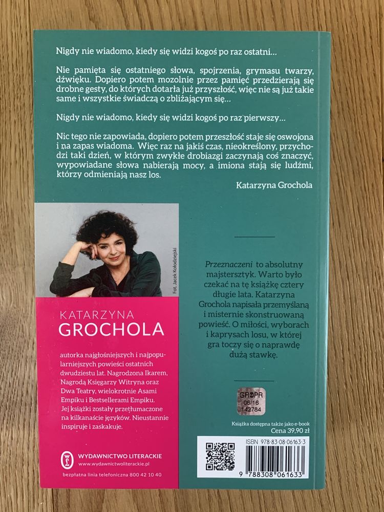Katarzyna Grochola Przeznaczeni, nowa książka