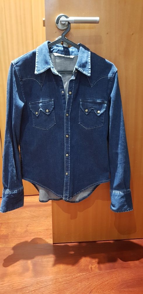 Camisa de ganga Zara tam L