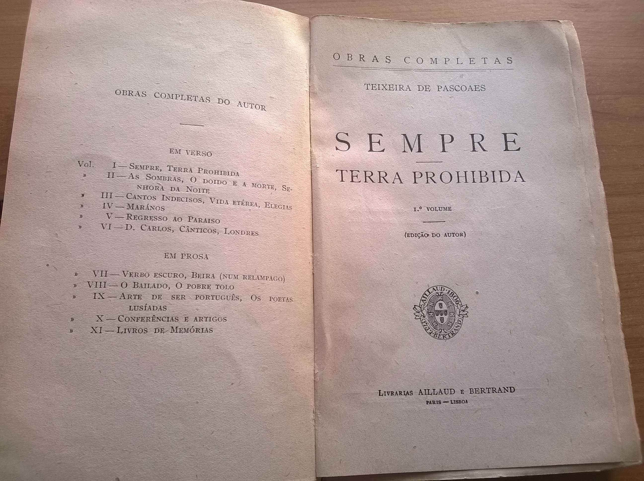 SEMPRE - Terra Prohibida - Teixeira de Pascoaes