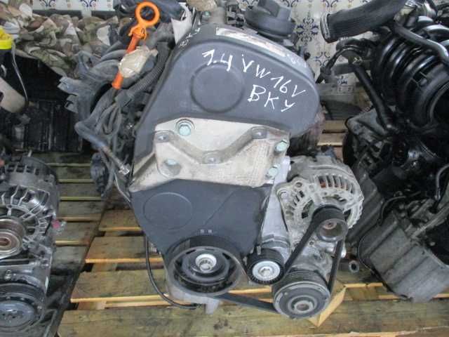 Motor completo VW Polo, Seat Ibiza e Skoda Fabia 1.4 BKY