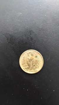 1 korona Czechosłowacja moneta 1946