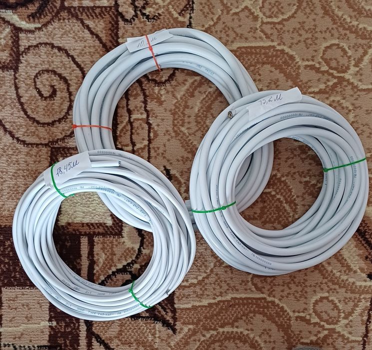 Кабелі ПВС 4х2,5  ПВС 4х1,5  ПВС 2х1,0