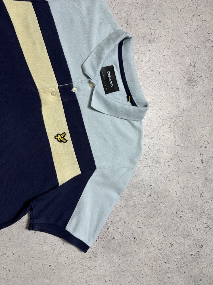 Мужская Футболка Поло Lyle & Scott Оригинал Идеал Размер L-XL