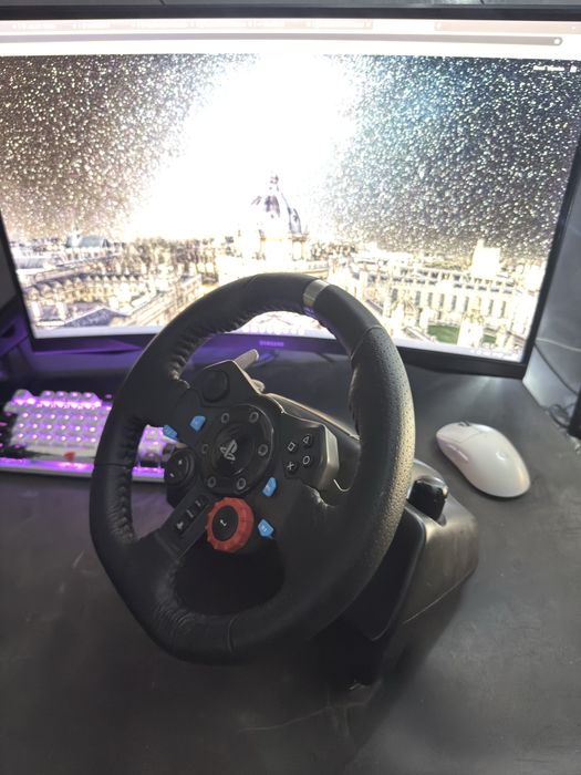 Kierownica Logitech g29 + pedały Thrustmaster T3PA