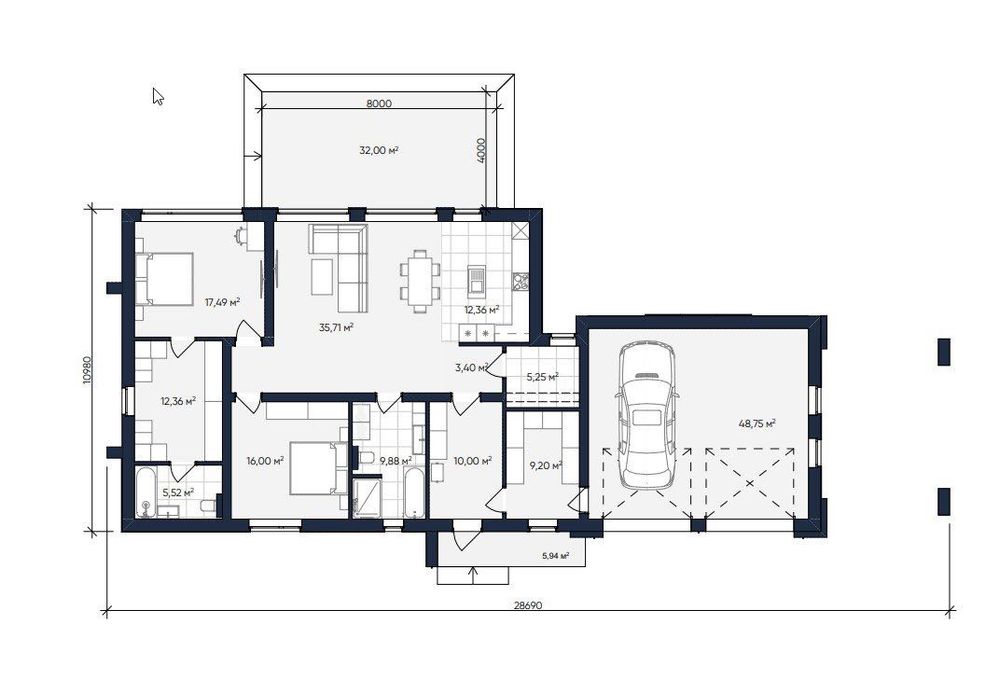 БУДІВНИЦТВО будинків, котеджів,  ангарів, складів, СТО. ПІД КЛЮЧ!