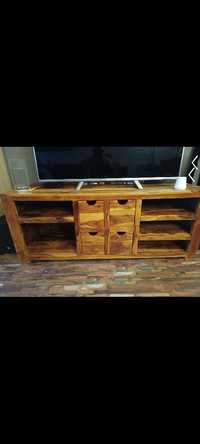 Sideboard i stol Sheesham Palisander