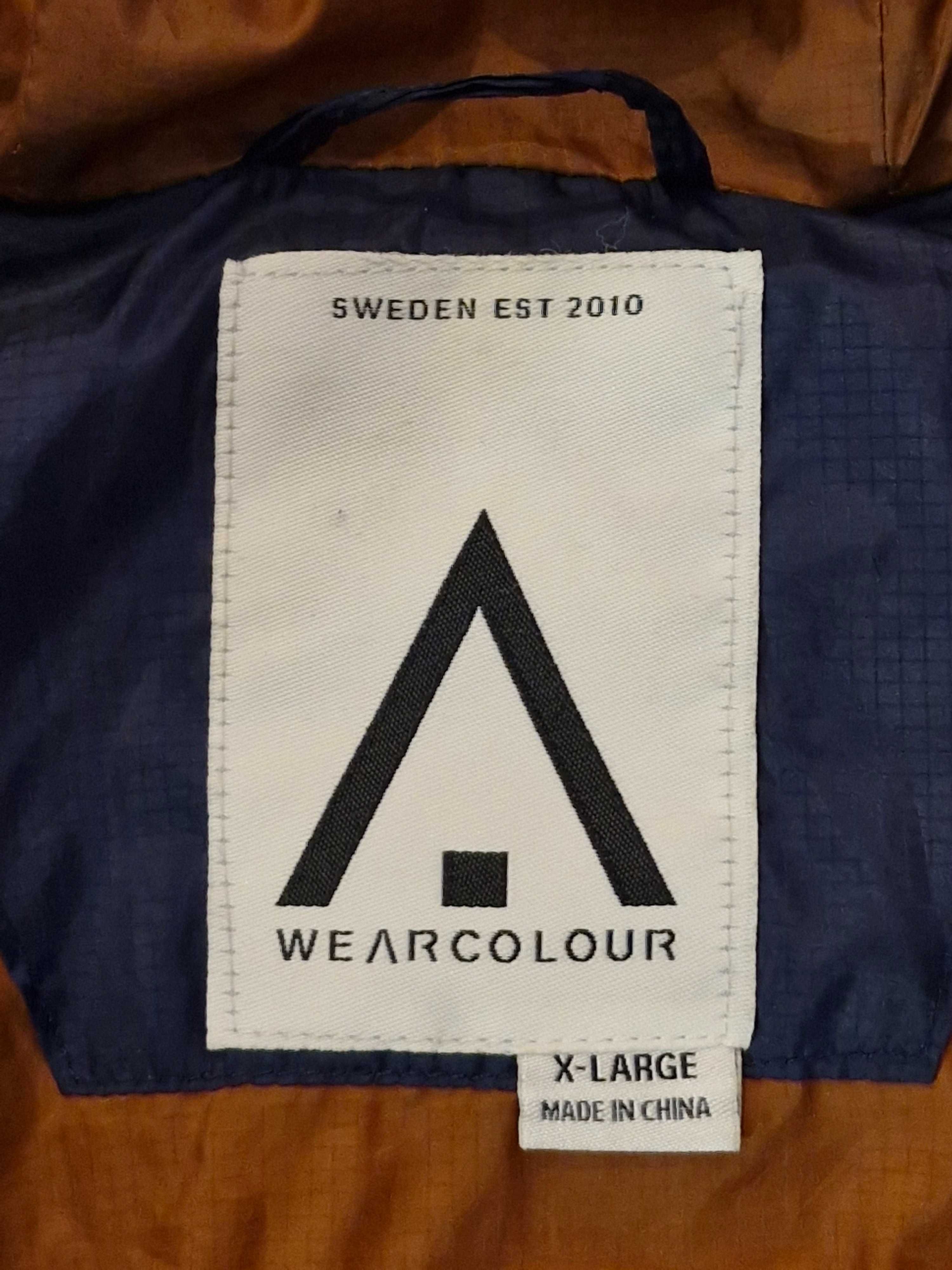 Męska kurtka ocieplana WeArColour Zest Jacket z kapturem zimowa