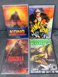 King Kong 1993 , Godzilla 2013 , Kong Wyspa Czaszki -filmy o potworach