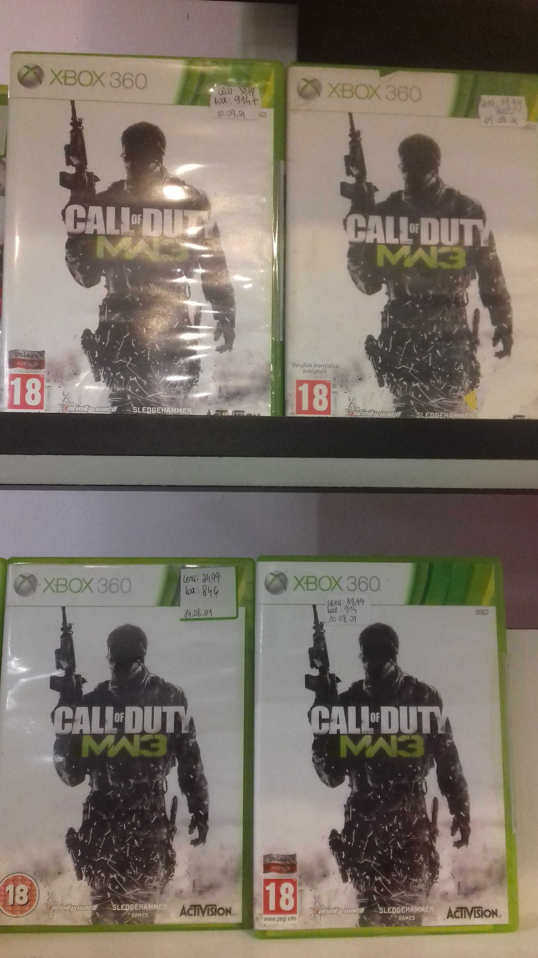 Call of duty modern warfare 3 XBOX 360, sklep Tychy, 082024