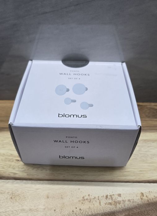 2 zestawy wieszakow Blomus Ponto w kolorze jasnoszarym/białym
biaľym