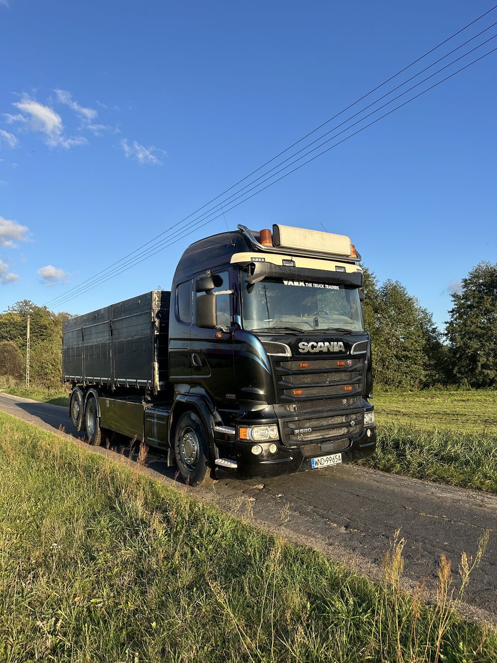 Scania R580  SCANIA R580 V8, wywrotka 3 strony, 2016 NISKI PRZEBIEG