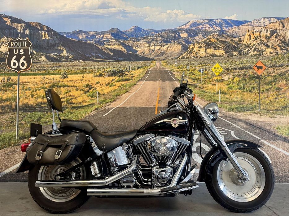 Harley-Davidson Softail Fat Boy Harley Davidson Softail Fat Boy FLSTFI 2002r Rej PL Ładny ! Dodatki !