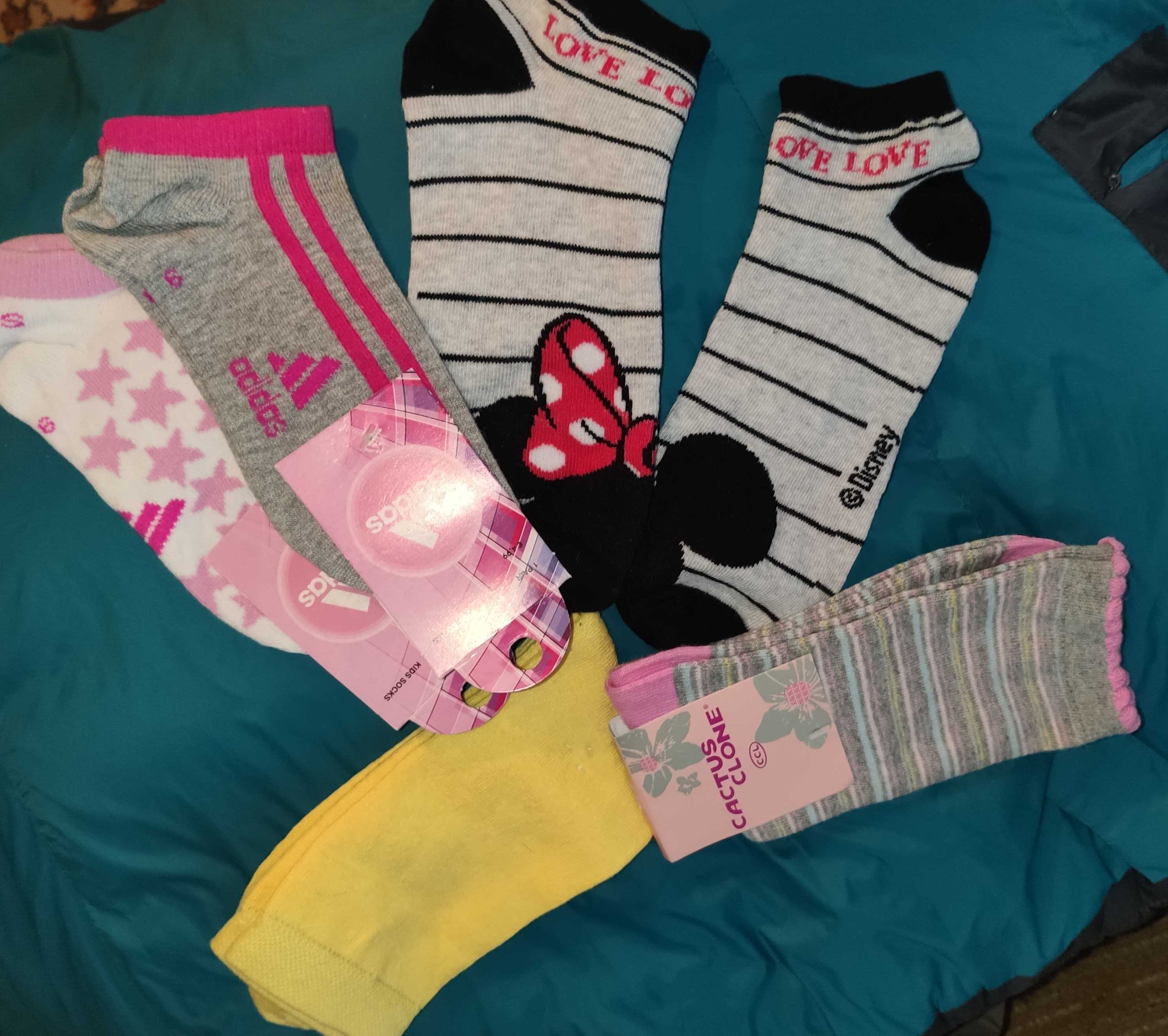 Новые носки, гольфы, колготки на девочку 7-9 лет